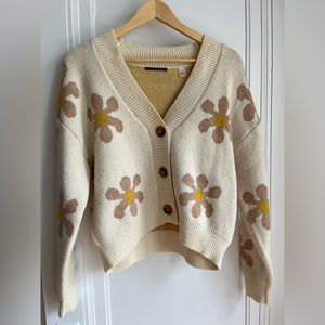 Tahari Floral Cardigan